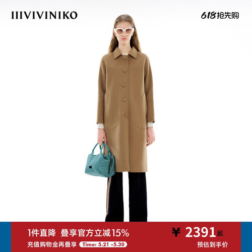 羊毛长大衣IIIVIVINIKO经典