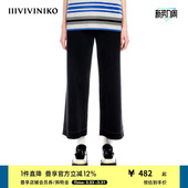 子女M321831223D 百搭复古休闲直筒中腰牛仔裤 IIIVIVINIKO夏季 新品