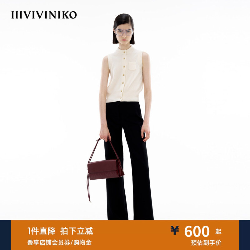圆领针织背心IIIVIVINIKO图片