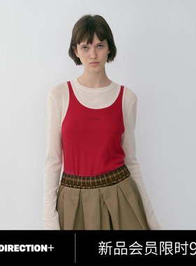 NO DIRECTION+可拆卸两件式针织打底N614001356A