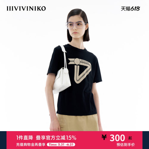 微宽松合体T恤IIIVIVINIKO