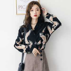 复古港风很仙的衬衫