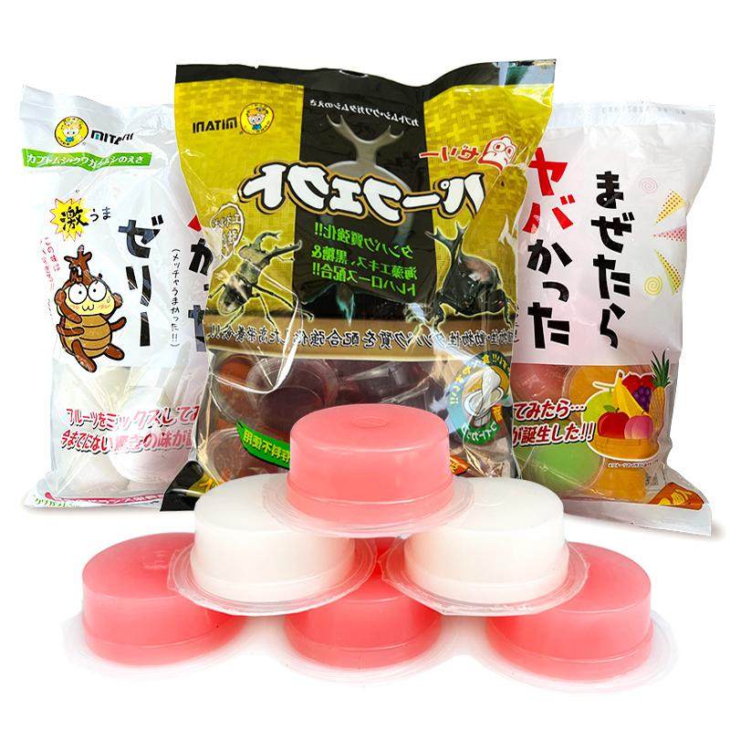 甲虫果冻昆虫食物锹甲兜虫长戟蚂蚁蛋白幼昆虫独角仙大扁锹甲果冻