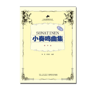 小奏鸣曲集修订版202021世纪钢琴教学丛书： 吕德玉著 西南师范大学出版社