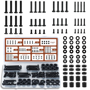 92PCS 通用电视安装五金螺丝套件 - M4 M5 M6 M8 螺丝、垫片和垫