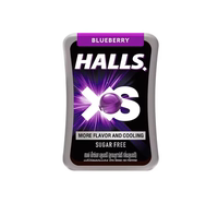 HALLS XS Hols Sugar-free Mini Cola Ice Hockey Mint Throat Lozenges from Thailand, Refreshing and invigorating 15g portable thumbnail 4