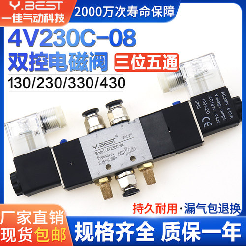 三位五通线圈电磁阀一佳