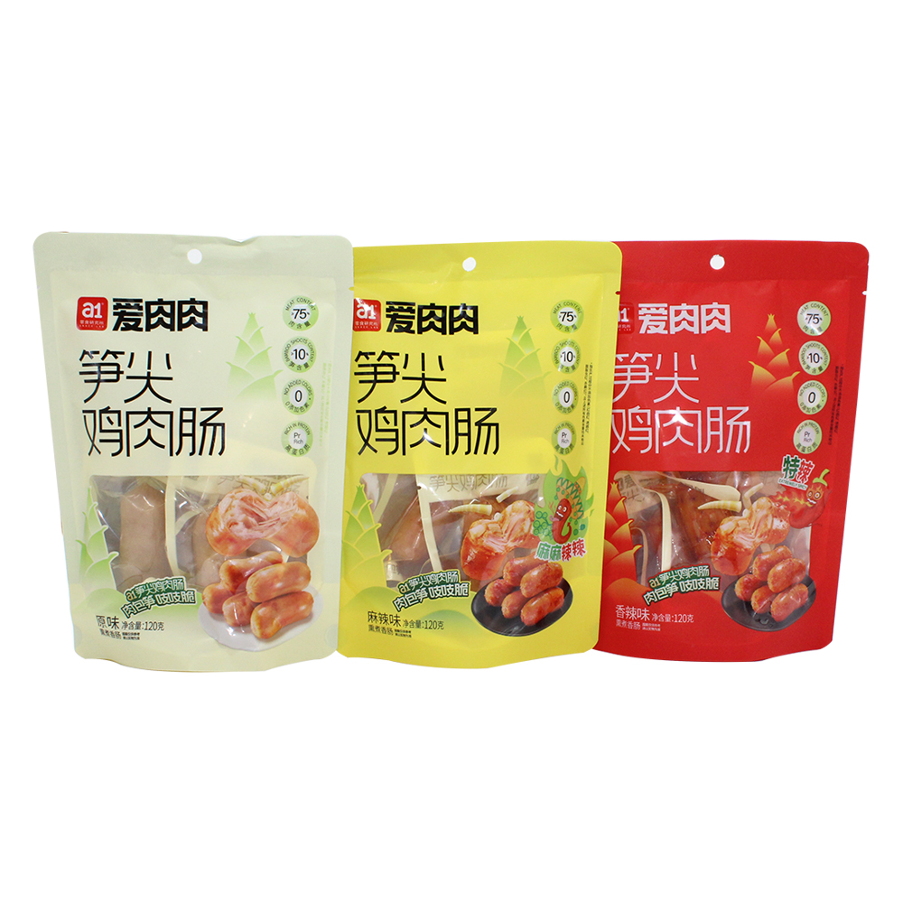 a1爱肉肉笋尖鸡肉肠120克