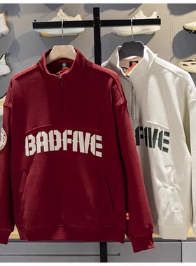 李宁卫衣男子2026春季新品反伍BADFIVE立领宽松套头卫衣AWDW033