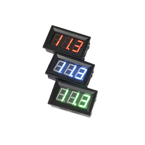 数字数显两线电压表5V12V