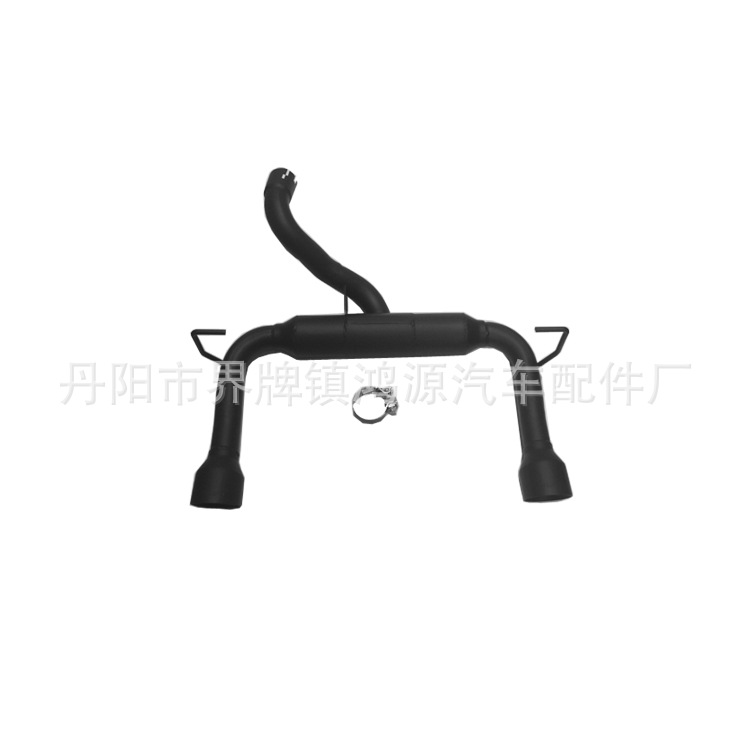 适用于JEEP牧马人改装尾排尾喉排气管牧马人侧排消声器改装