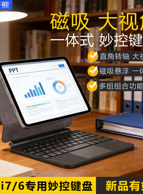 iPadmini7磁吸妙控键盘8.3英寸苹果迷你A17Pro平板6代专用保护套