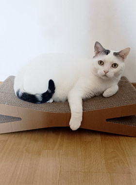 猫抓板耐磨瓦楞纸上下翻面均可用