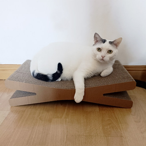 猫抓板耐磨瓦楞纸上下翻面均可用