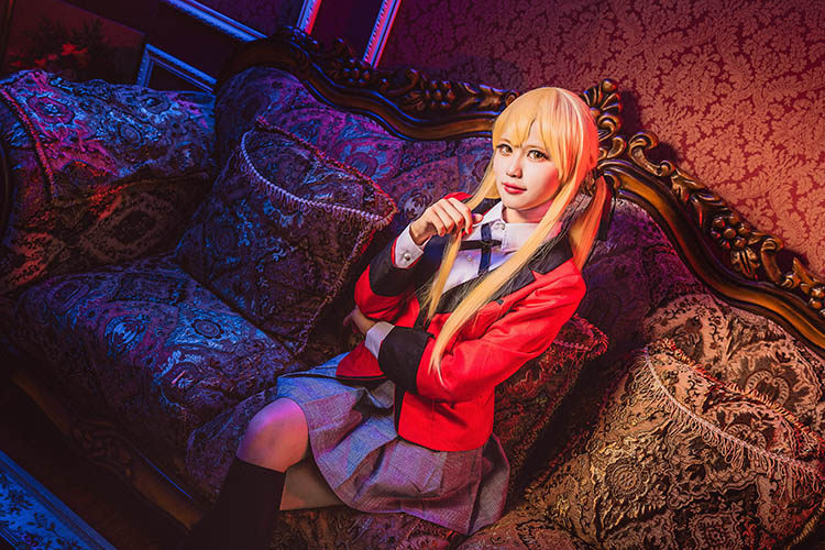 狂赌之渊cos 蛇喰梦子 桃喰绮罗莉 五十岚清华cos制服cosplay