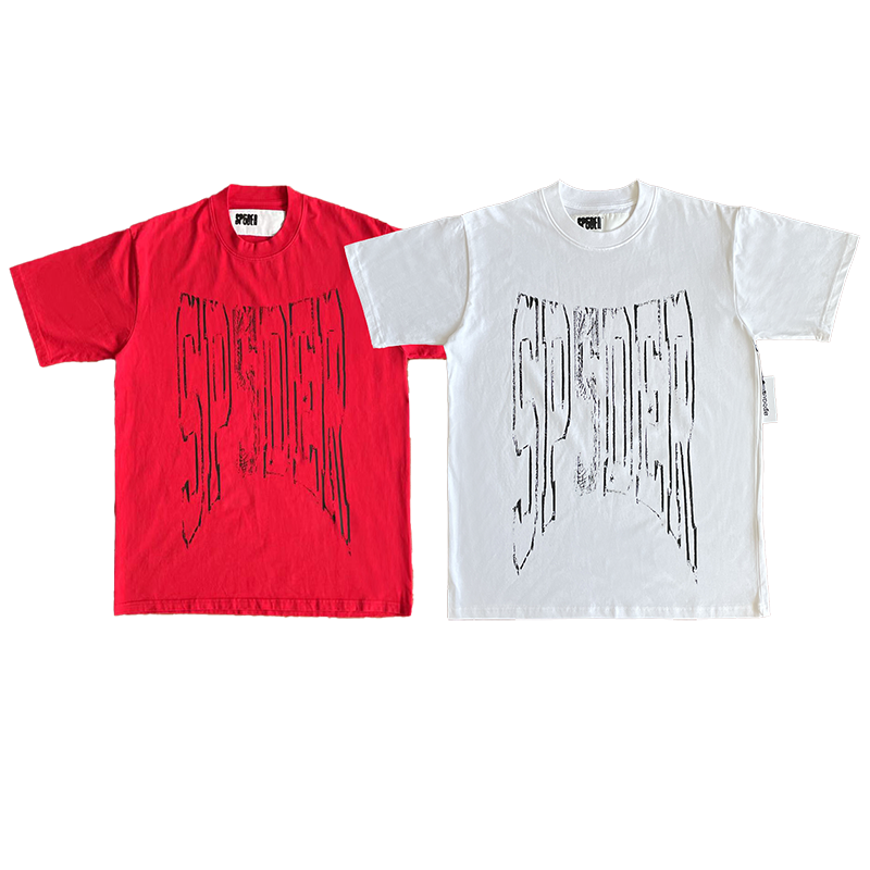 Sp5der worldwide 555555 TEE 印花休闲短袖T恤