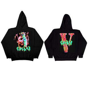 FIGHTING DEMONS 999 Club 大Vlogo 连帽卫衣