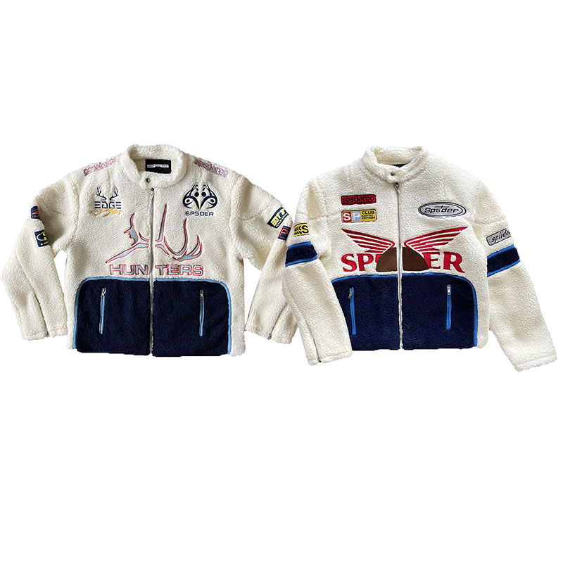 Sp5der wor1dwide 555555 Hunters Sherpa Jacket 羊羔绒夹克外套