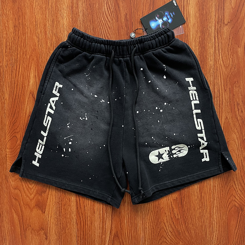 Hellstar Studios Sports Flame Shorts 休闲运动男女洗水短裤