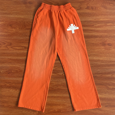 Vertabrae sweatpants 洗水立体印花运动男女休闲长裤