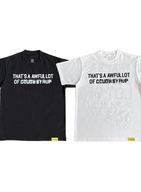 That's A Awful Lot Of Cough Syrup 马赛克印花纯棉短袖T恤