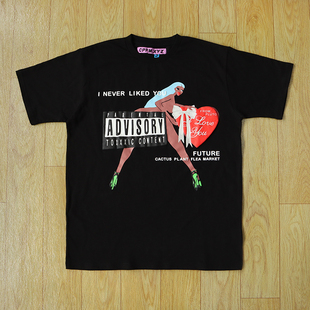 Kanye菲董合作款CPFM.XYZ Futue Tee 涂鸦风男女纯棉短袖T恤