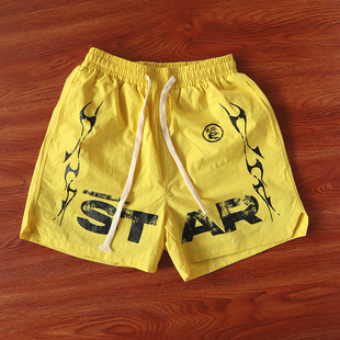 Hellstar Nylon Shorts ins同款欧美潮牌男女休闲运动短裤