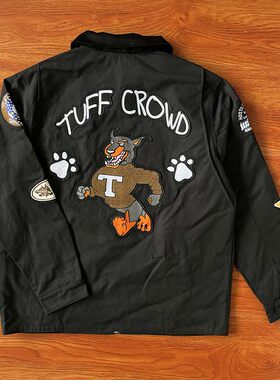 翻领常规刺绣TUFFCROWD