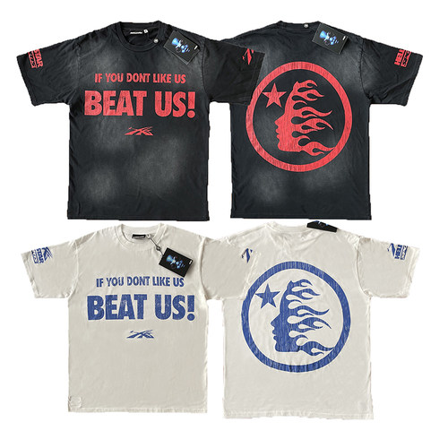 Hellstar Gel Sport Logo tee 男女同款纯棉短袖T恤