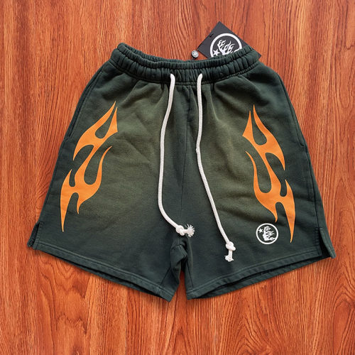 Hellstar Studios Sports Flame Shorts 休闲运动男女洗水短裤