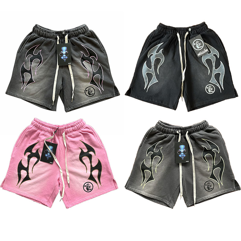 HellstarStudio短裤潮流印花