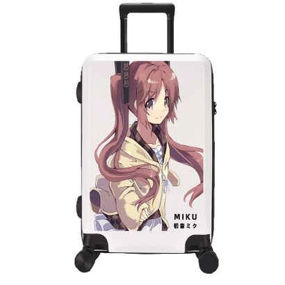 啦朵麦吉儿童行李箱动漫拉杆箱男万向轮20寸二次元精品卡通新款儿