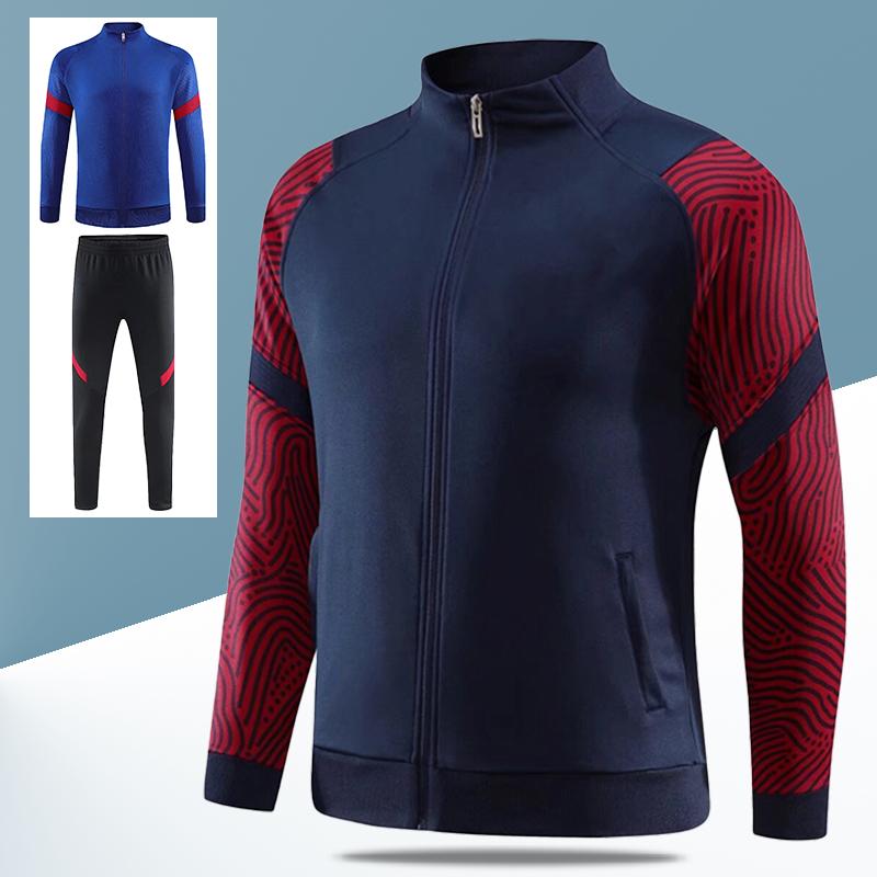 足球训练服套装春秋薄款