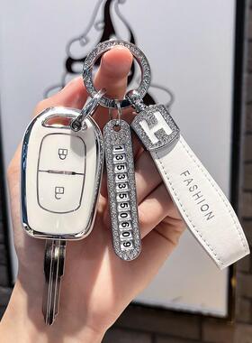 专用东风ex1钥匙套22款东风ex1pro虎耀版雷诺两键个性时尚车包扣