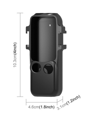 PULUZ胖牛适用大疆DJIOSMO Pocket3相机金属兔笼保护框穿戴转接框