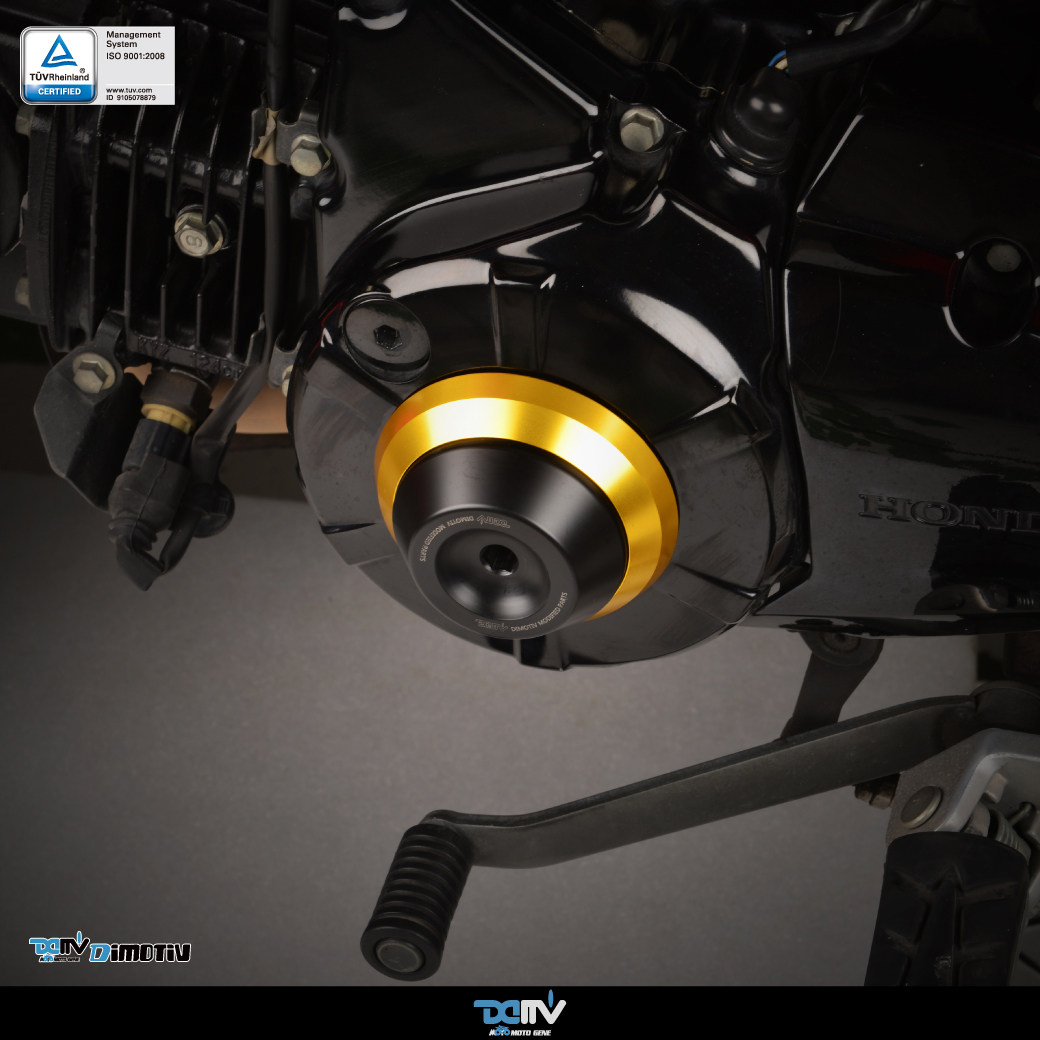 DIMOTIV 适用HONDA本田 CBR250R MSX125 左侧发动机防摔护盖 DMV