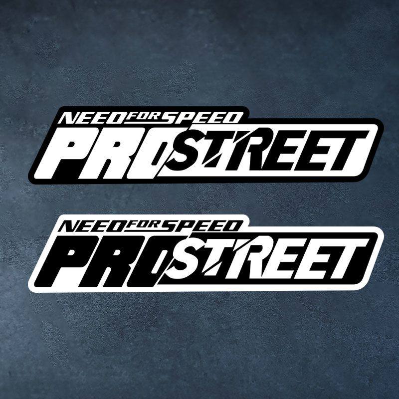PRO STREET 汽车改装文化装饰贴纸 车身划痕遮挡个性防水反光贴花