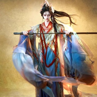 定金征集！游园惊梦汉服-神鸟-战国袍 重工绣花诃子裙子颂