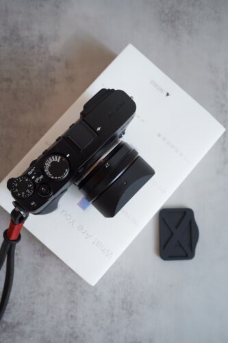 富士方形遮光罩岩石星XF27铭匠27