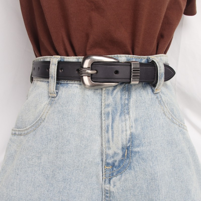 头层牛皮美式复古针扣女士皮带纯手工真皮细腰带休闲百搭牛仔裤带,服饰配件/皮带/帽子/围巾,腰带/皮带/腰链,淘宝优惠券,粉丝福利购,淘宝优惠卷