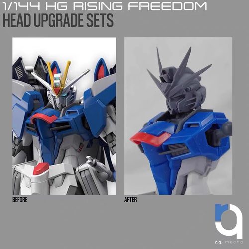 非凡自由复刻头1/144头雕gk改件