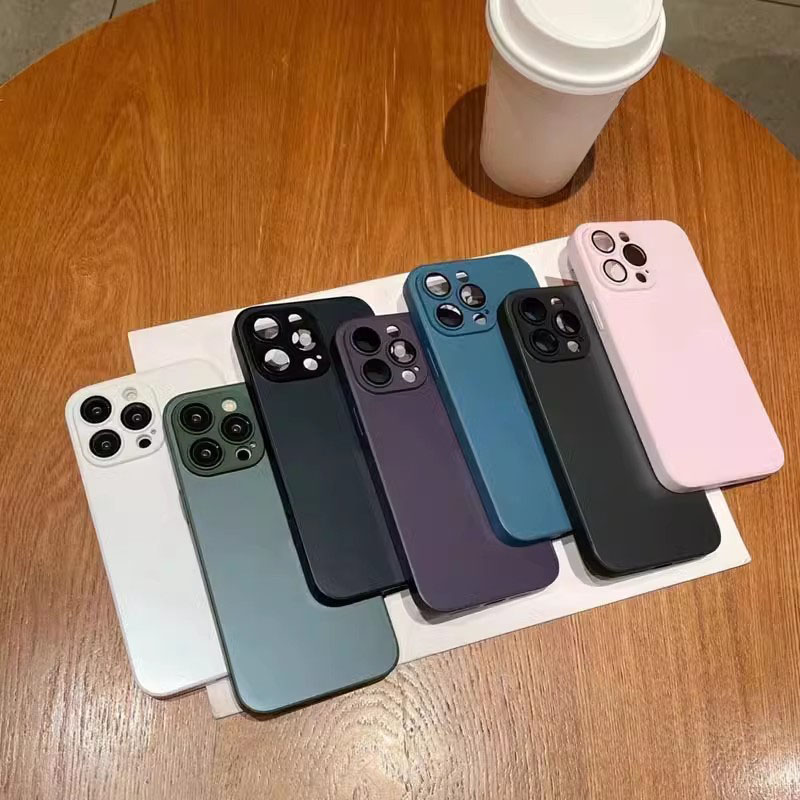 纳米pc磨砂壳适用iPhone 17手机壳苹果16promax肤感13软边保护套