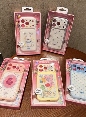 适用苹果17Pomax手机壳iPhone16Pro新款15大视窗14卡通女款手机壳