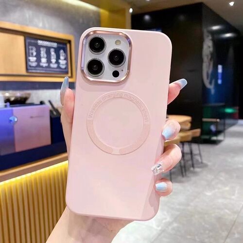 卡仕系列适用于iPhone16磁吸手机壳苹果15液态硅胶14/17PRO纯色保护套