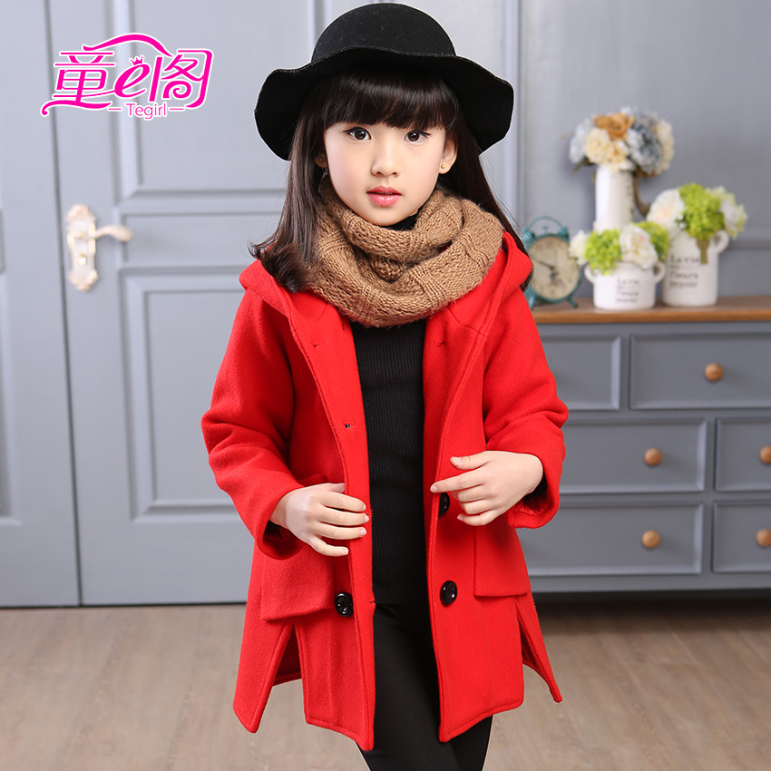 Manteau pour fille en laine - Ref 2161730 Image 5