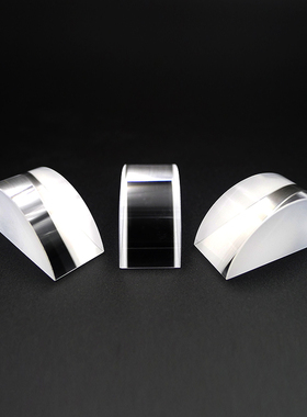 K9光学玻璃 柱面镜 透镜  31.94*13*15mmR16可定制