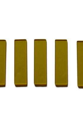 光学黄色玻璃JB510金黄色长波通滤光片 510nm长波通高透 55*8*2mm