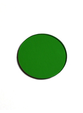 LB17 滤镜 绿色滤光片 绿波玻璃 绿色玻璃 透绿光直径30mm   25mm