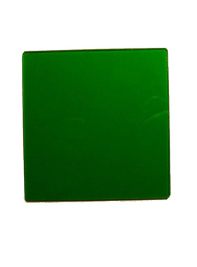 LB1 绿色滤光镜 光学玻璃 绿色玻璃 95*83*2mm