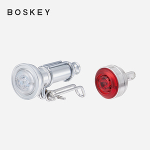日本Kiley  自行车复古前灯 小布折叠自行车配件车灯改装